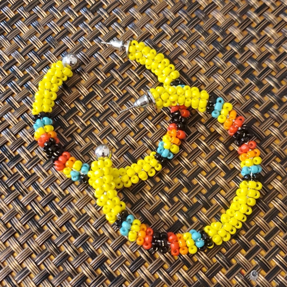 Seed Bead Earrings
